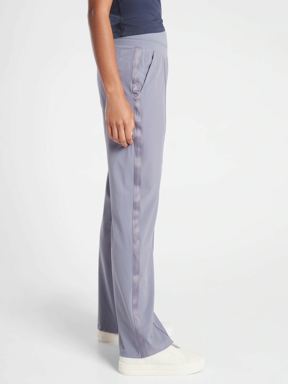 Athleta Nolita Wide Leg Pant, Tempest Violet SIZE 6P|